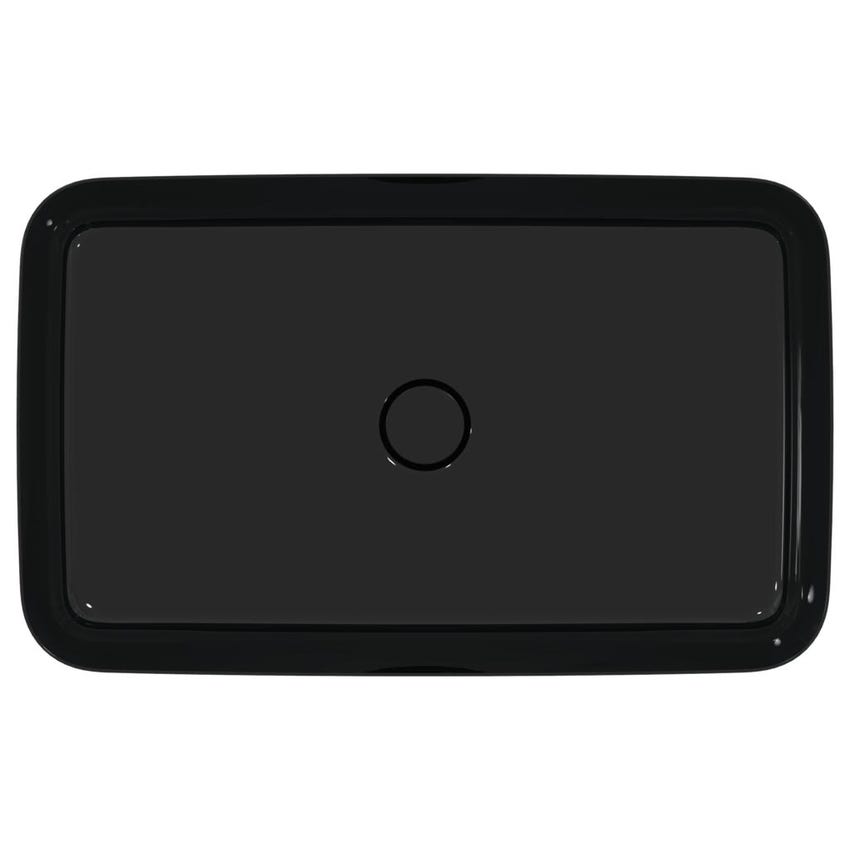 Immagine di Ideal Standard IPALYSS lavabo da appoggio 65 cm, senza troppopieno, con piletta, colore nero E1886V2