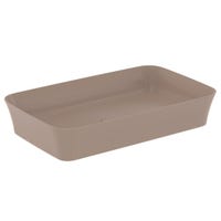 Immagine di Ideal Standard IPALYSS lavabo da appoggio 65 cm, senza troppopieno, con piletta, colore kashmir finitura opaco E1886V4