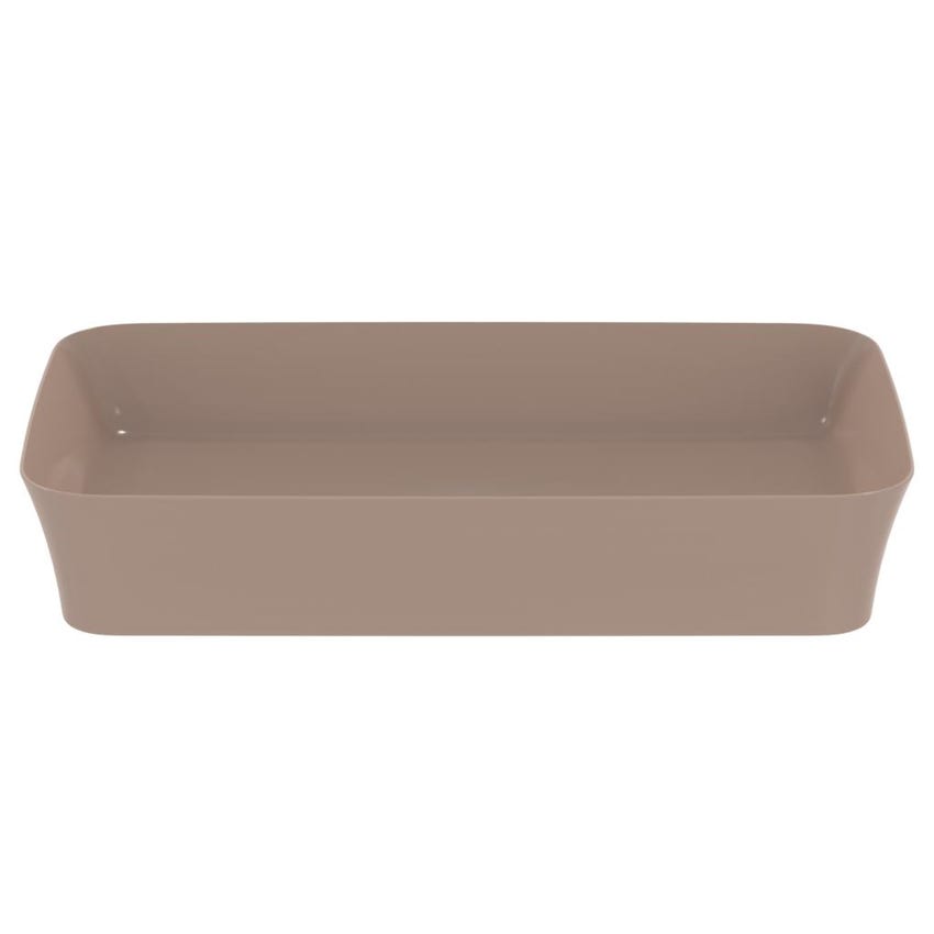 Immagine di Ideal Standard IPALYSS lavabo da appoggio 65 cm, senza troppopieno, con piletta, colore kashmir finitura opaco E1886V4