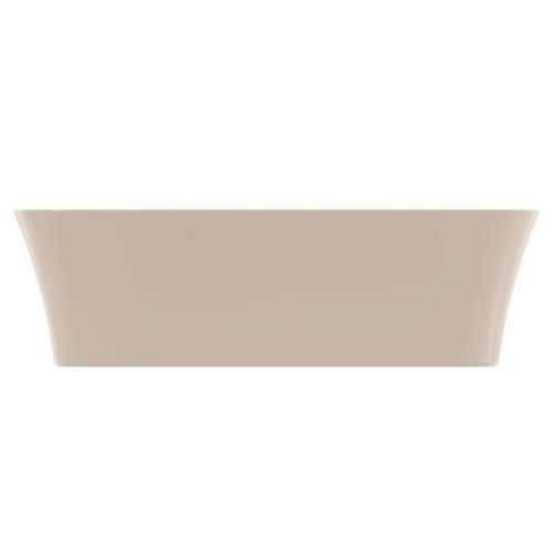 Immagine di Ideal Standard IPALYSS lavabo da appoggio 65 cm, senza troppopieno, con piletta, colore visone finitura opaco E1886V8