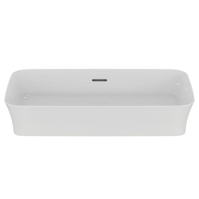 Immagine di Ideal Standard IPALYSS lavabo da appoggio 65 cm, con troppopieno, colore bianco finitura lucido E188701