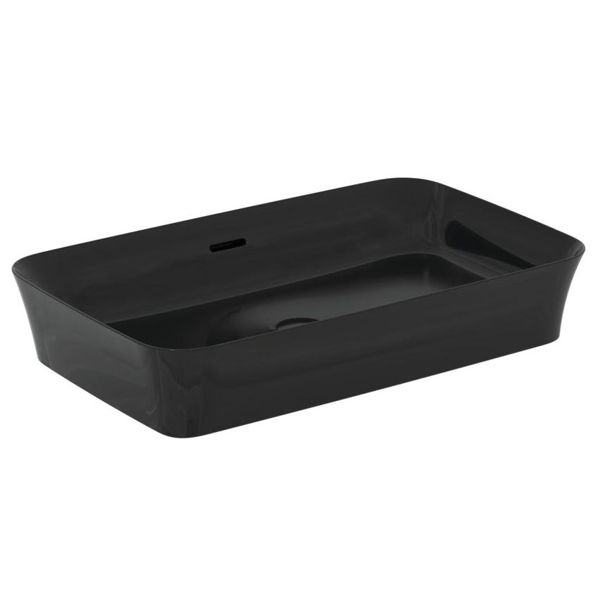 Immagine di Ideal Standard IPALYSS lavabo da appoggio 65 cm, con troppopieno, colore nero E1887V2