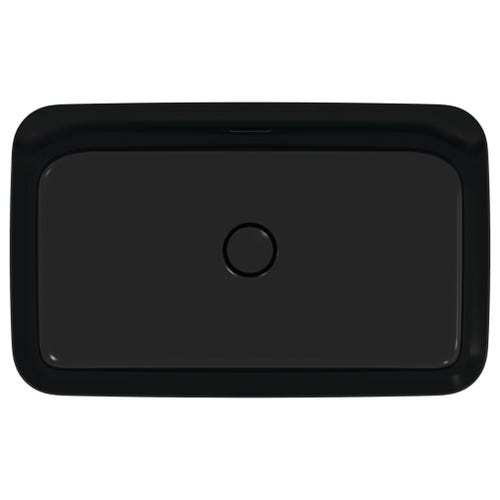 Immagine di Ideal Standard IPALYSS lavabo da appoggio 65 cm, con troppopieno, colore nero finitura opaco E1887V3