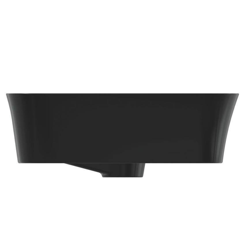 Immagine di Ideal Standard IPALYSS lavabo da appoggio 65 cm, con troppopieno, colore nero finitura opaco E1887V3
