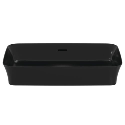 Immagine di Ideal Standard IPALYSS lavabo da appoggio 65 cm, con troppopieno, colore nero finitura opaco E1887V3
