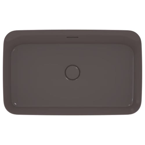 Immagine di Ideal Standard IPALYSS lavabo da appoggio 65 cm, con troppopieno, colore ardesia finitura opaco E1887V5