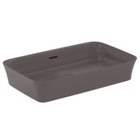 Immagine di Ideal Standard IPALYSS lavabo da appoggio 65 cm, con troppopieno, colore ardesia finitura opaco E1887V5