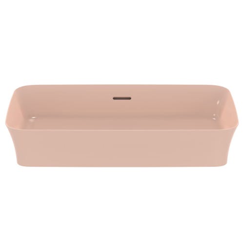 Immagine di Ideal Standard IPALYSS lavabo da appoggio 65 cm, con troppopieno, colore rosa pallido finitura opaco E1887V7