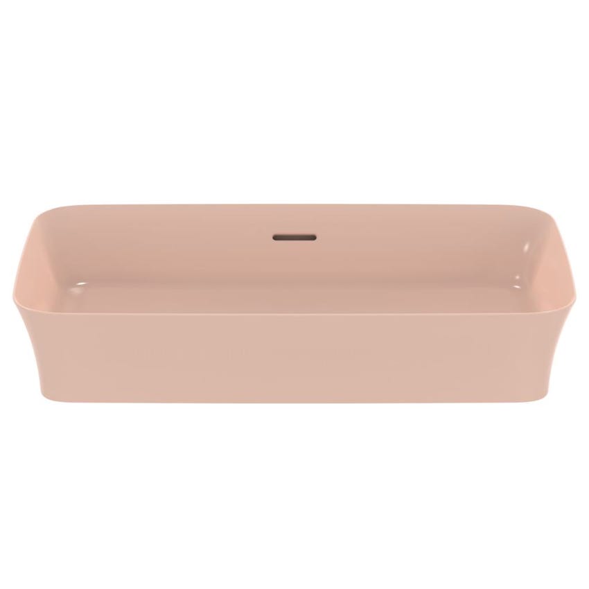 Immagine di Ideal Standard IPALYSS lavabo da appoggio 65 cm, con troppopieno, colore rosa pallido finitura opaco E1887V7