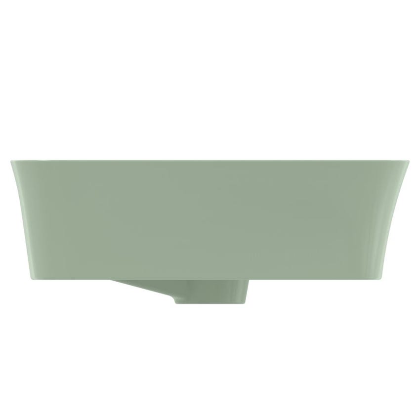 Immagine di Ideal Standard IPALYSS lavabo da appoggio 65 cm, con troppopieno, colore salvia finitura opaco E1887X9
