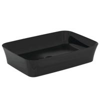 Immagine di Ideal Standard IPALYSS lavabo da appoggio 55 cm, senza troppopieno, con piletta, colore nero E2076V2