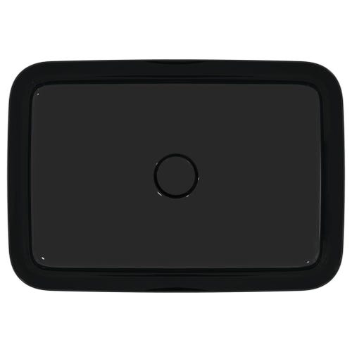 Immagine di Ideal Standard IPALYSS lavabo da appoggio 55 cm, senza troppopieno, con piletta, colore nero E2076V2