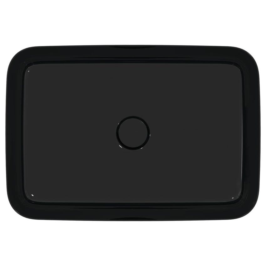 Immagine di Ideal Standard IPALYSS lavabo da appoggio 55 cm, senza troppopieno, con piletta, colore nero E2076V2