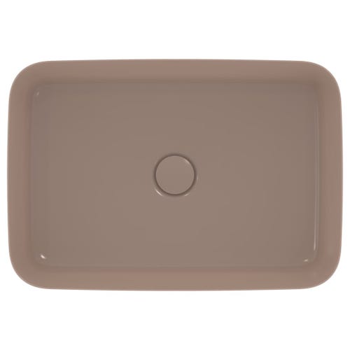 Immagine di Ideal Standard IPALYSS lavabo da appoggio 55 cm, senza troppopieno, colore kashmir finitura opaco E2076V4