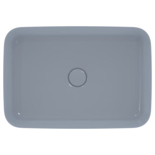 Immagine di Ideal Standard IPALYSS lavabo da appoggio 55 cm, senza troppopieno, con piletta, colore polvere finitura opaco E2076X8