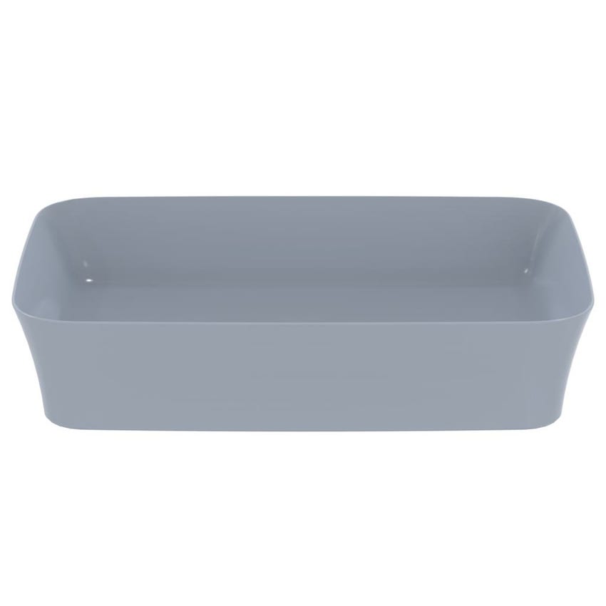 Immagine di Ideal Standard IPALYSS lavabo da appoggio 55 cm, senza troppopieno, con piletta, colore polvere finitura opaco E2076X8