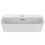 Immagine di Ideal Standard IPALYSS lavabo da appoggio 55 cm monoforo, con troppopieno, colore bianco finitura lucido E207701