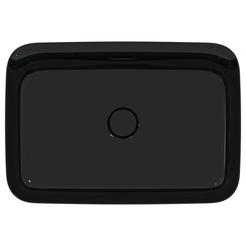 Immagine di Ideal Standard IPALYSS lavabo da appoggio 55 cm, con troppopieno, colore nero E2078V2
