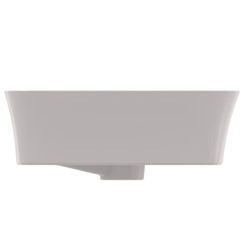 Immagine di Ideal Standard IPALYSS lavabo da appoggio 55 cm, con troppopieno, colore grigio cemento finitura opaco E2078V9