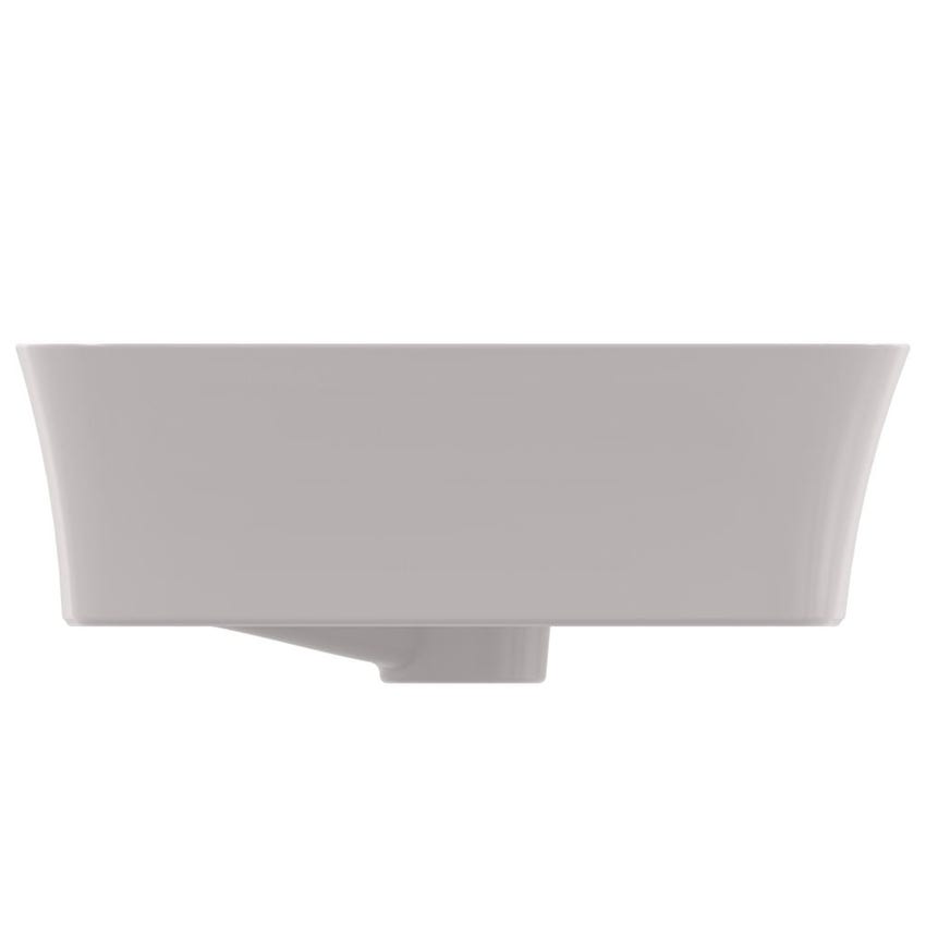 Immagine di Ideal Standard IPALYSS lavabo da appoggio 55 cm, con troppopieno, colore grigio cemento finitura opaco E2078V9