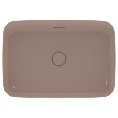 Immagine di Ideal Standard IPALYSS lavabo da appoggio 55 cm, con troppopieno, colore kashmir finitura opaco E2078V4