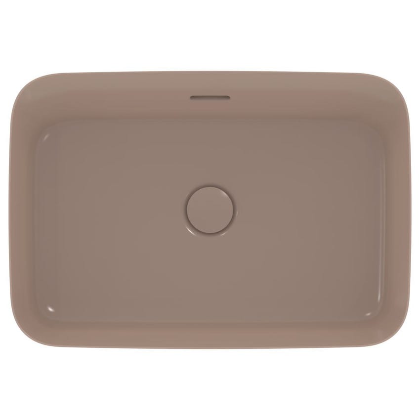 Immagine di Ideal Standard IPALYSS lavabo da appoggio 55 cm, con troppopieno, colore kashmir finitura opaco E2078V4