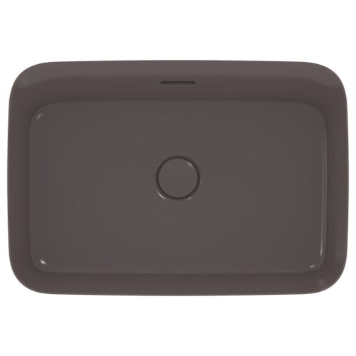 Immagine di Ideal Standard IPALYSS lavabo da appoggio 55 cm, con troppopieno, colore ardesia finitura opaco E2078V5