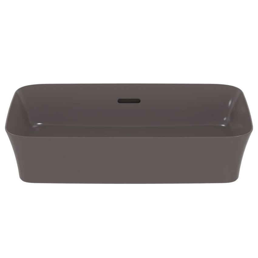 Immagine di Ideal Standard IPALYSS lavabo da appoggio 55 cm, con troppopieno, colore ardesia finitura opaco E2078V5