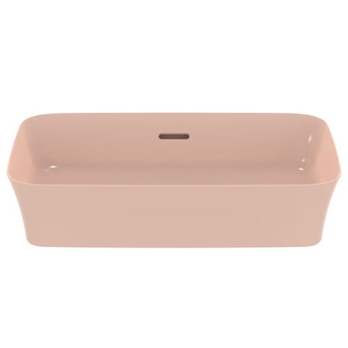 Immagine di Ideal Standard IPALYSS lavabo da appoggio 55 cm, con troppopieno, colore rosa pallido finitura opaco E2078V7