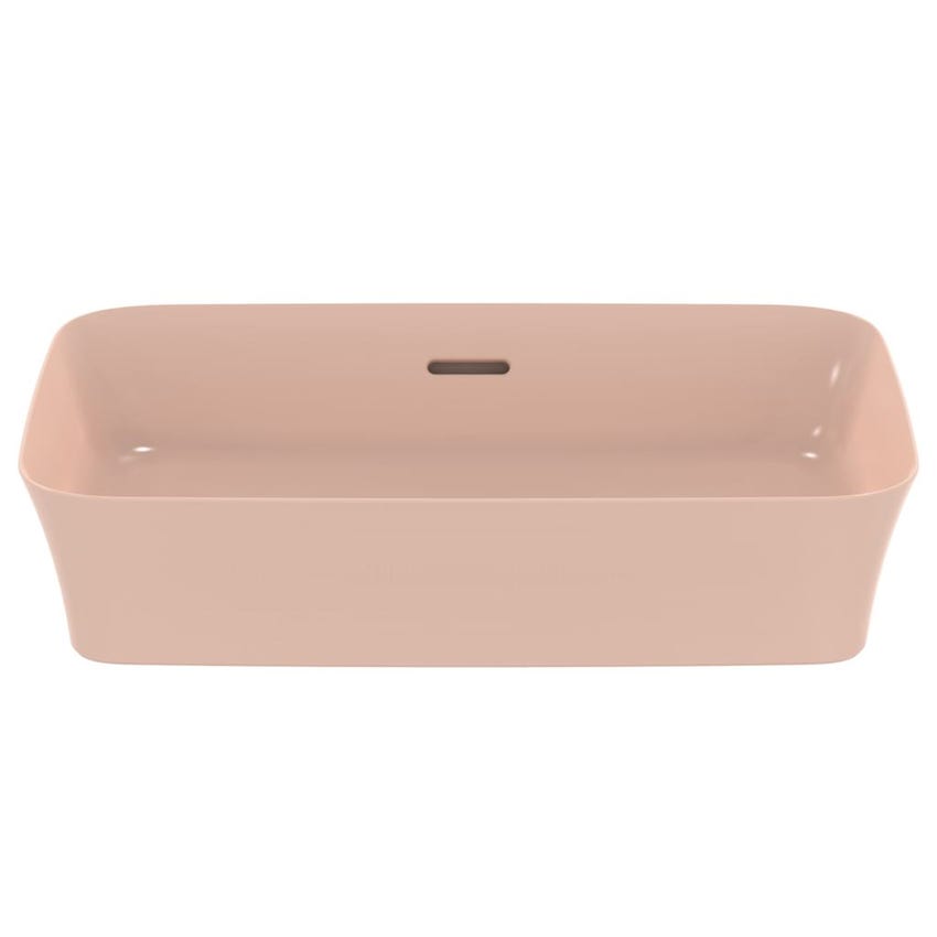 Immagine di Ideal Standard IPALYSS lavabo da appoggio 55 cm, con troppopieno, colore rosa pallido finitura opaco E2078V7