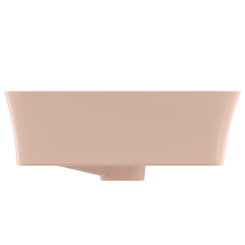 Immagine di Ideal Standard IPALYSS lavabo da appoggio 55 cm, con troppopieno, colore rosa pallido finitura opaco E2078V7