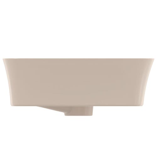 Immagine di Ideal Standard IPALYSS lavabo da appoggio 55 cm, con troppopieno, colore visone finitura opaco E2078V8