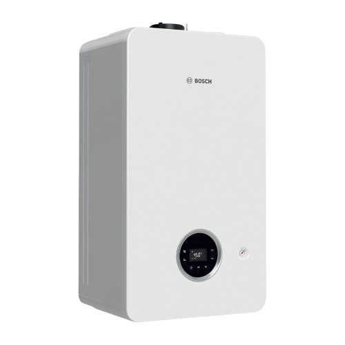 Immagine di Bosch Hybrid Compact Sistema ibrido con pompa di calore monoblocco CS2000AWF 8 R-S e caldaia a condensazione compatta GC2300W 24 P per SOLO riscaldamento 7735210144