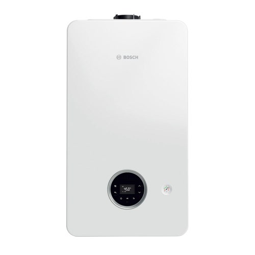 Immagine di Bosch Hybrid Compact Sistema ibrido con pompa di calore monoblocco CS2000AWF 8 R-S e caldaia a condensazione compatta GC2300W 24 P per SOLO riscaldamento 7735210144