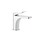 Gessi RILIEVO miscelatore monocomando lavabo, flessibili di collegamento con attacco da 3/8", senza scarico, finitura cromo 59006#031