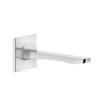Immagine di Gessi RILIEVO bocca lavabo a parete, P.24 cm, finitura cromo 59100#031