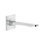 Immagine di Gessi RILIEVO bocca lavabo a parete, P.24 cm, finitura cromo 59100#031