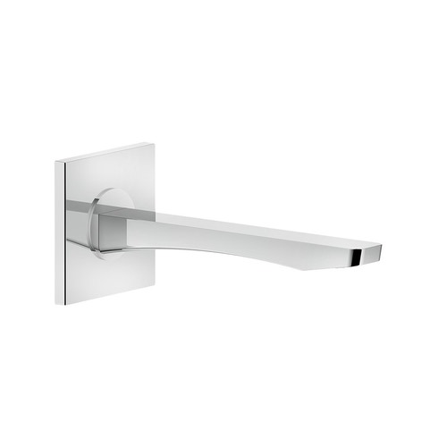 Immagine di Gessi RILIEVO bocca lavabo a parete, P.24 cm, finitura cromo 59100#031