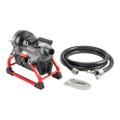 Immagine di Ridgid K-5208 Stasatrice a cavi frazionabili con disaccoppiatore Trident, tubo guida posteriore e guanto sinistro per stasatrici RIDGID, 110V 50Hz 64078