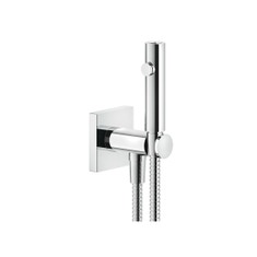 Immagine di Gessi RILIEVO doccetta shut-off, a parete, finitura cromo 59153#031