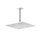 Gessi RILIEVO soffione anticalcare a soffitto, braccio con altezza personalizzabile, finitura cromo 59159#031