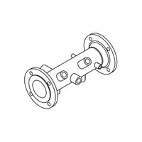Immagine di Bosch Tronchetto INAIL per dispositivi di sicurezza flangiato DN50 PN6 lato caldaia e PN10/16 lato impianto, interasse 278 mm, abbinabile a caldaie da 150 kW 7735230003
