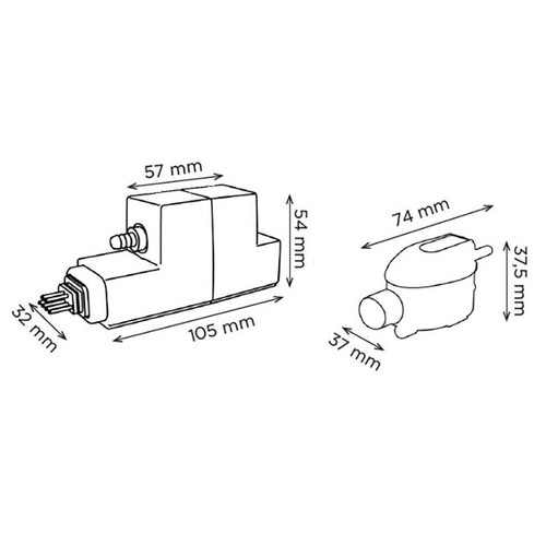 Immagine di SFA SANICONDENS CLIM PACK S pompa per acque di condensa per climatizzatore SCONCLIMPS