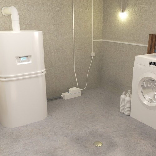 Immagine di SFA SANICONDENS BEST FLAT pompa per acque di condensa per caldaie, deumidificatori e banchi refrigeranti SCONBFLAT