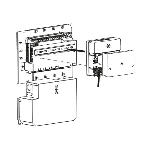Immagine di Bosch Supporto per moduli EMS per unità interne AWB(S) e AWE(S) 8738205073