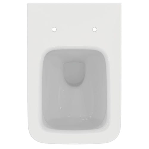 Immagine di Ideal Standard BLEND CUBE vaso sospeso AquaBlade®, senza sedile e senza brida, colore bianco finitura lucido T368601