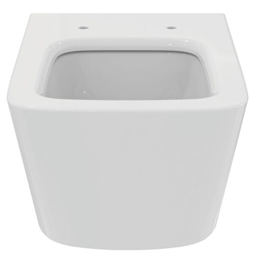 Immagine di Ideal Standard BLEND CUBE vaso sospeso AquaBlade®, senza sedile e senza brida, colore bianco finitura lucido T368601