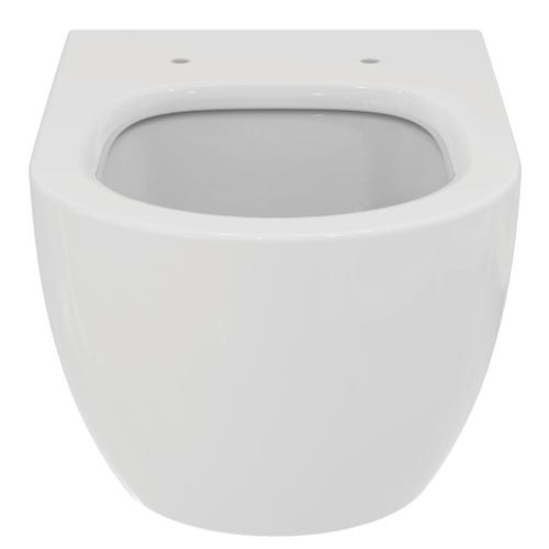 Immagine di Ideal Standard BLEND CURVE vaso sospeso AquaBlade®, senza brida e senza sedile, colore bianco finitura lucido T374901