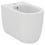 Immagine di Ideal Standard BLEND CURVE bidet a terra, a filo parete, con troppopieno, colore bianco finitura lucido T375301