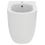 Immagine di Ideal Standard BLEND CURVE bidet a terra, a filo parete, con troppopieno, colore bianco finitura lucido T375301